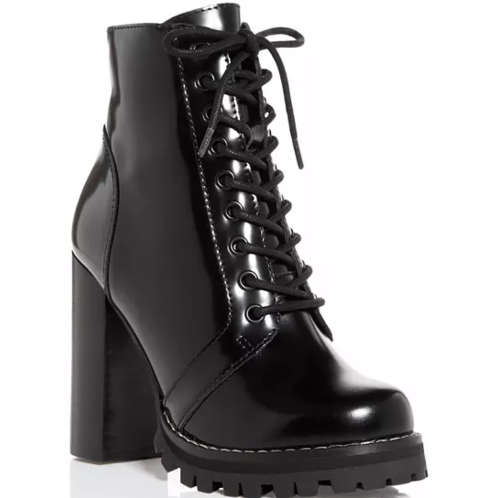 Women's Legion High Block Heel Combat Boots